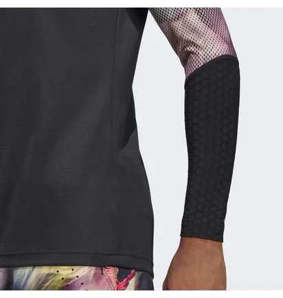 Лонгслив мужской Adidas Melbourne Tennis Heat.Rdy Long-Sleeve Top Black Ic0842