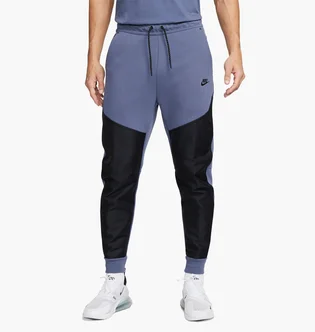 Штаны мужские Nike Sportswear Tech Fleece Black/Blue DR6171-491