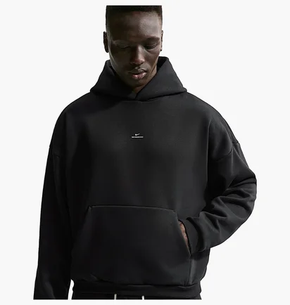 Худи мужское Nike Standard Issue MenS Therma-Fit Brushed Basketball Pullover Hoodie Black IM5918-010