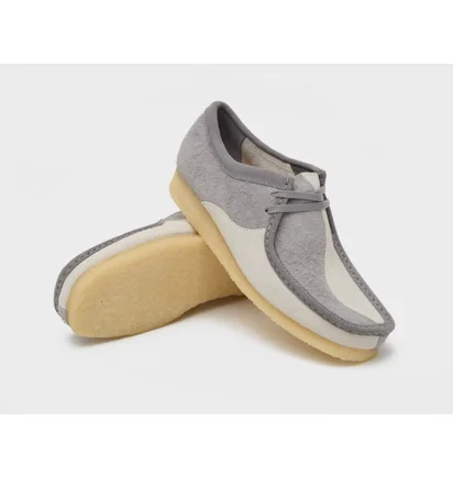 Туфлі чоловічі Clarks Originals Wallabee Grey 26176525