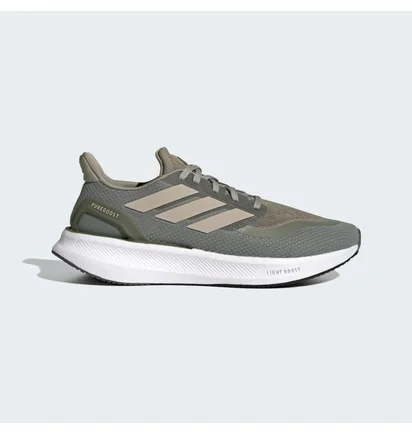 Кроссовки мужские Adidas Pureboost 5 Running Shoes Olive/Grey IF9195