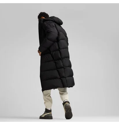 Пуховик чоловічий Puma Long Hooded Down Coat Black 626467-01