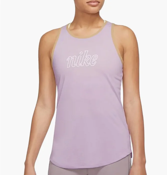 Майка женская Nike Dri-Fit One Icon Clash Violet Dq6409-530