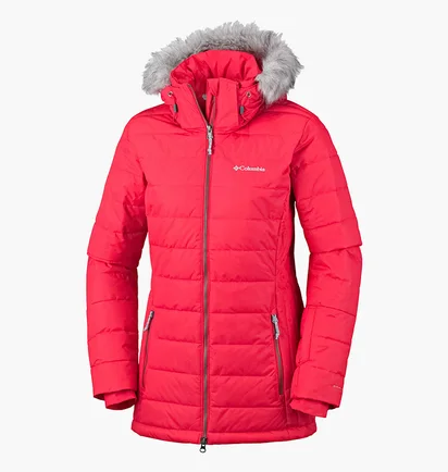 Пуховик жіночий Columbia Ponderay™ Jacket Red WK1501-654