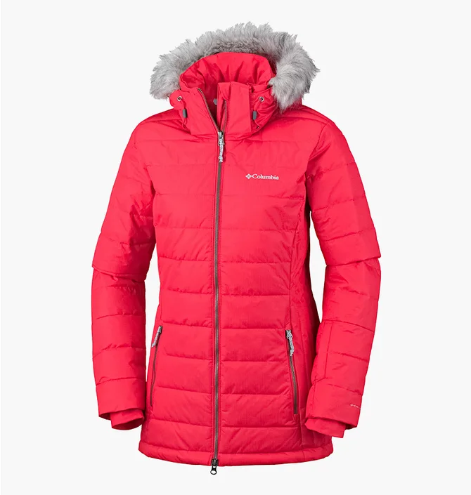 Пуховик жіночий Columbia Ponderay™ Jacket Red WK1501-654