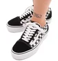 Кеды женские Vans Old Skool Platform Checkerboard Black VN0A3B3UHRK