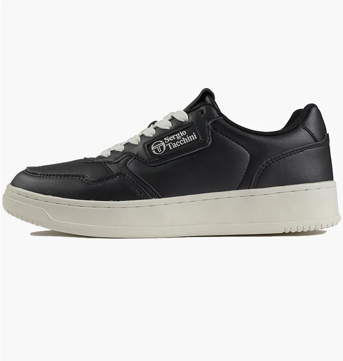 Кросівки чоловічі Sergio Tacchini Leather Casusl Low Top Black TSTU0013