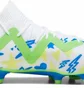 Бутсы унисекс Puma Football Shoes Future Match Njr Fg/Ag White 107612-01