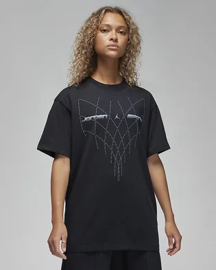 Футболка женская Air Jordan T-Shirt Sport Black FD7379-010
