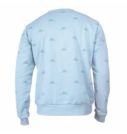 Свитшот мужской Kappa Iver Light Blue 309038164013