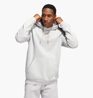 Худи мужское Adidas Mahomes Hoodie White Ht5341