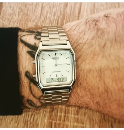 Часы мужские Casio Vintage Edgy AQ-230GA-9BMQ