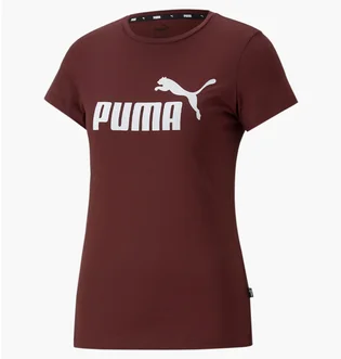 Футболка женская Puma Essentials Logo Tee Bordo 586775-50