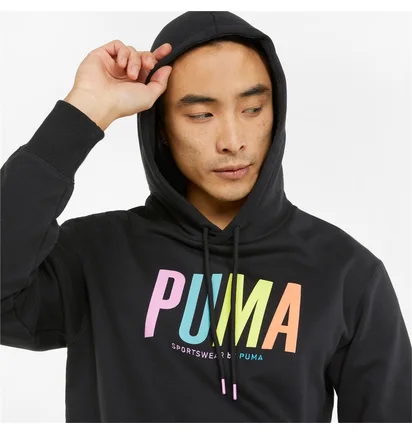 Худи мужское Puma Swxp Graphic Black 533621-01
