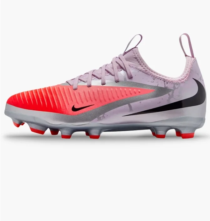 Бутси дитячі Nike Phantom 6 Low Academy Metallic/Pink IF6944-600