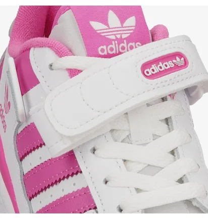 Кроссовки детские Adidas Forum Low J White/Pink FY7967