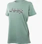 Футболка мужская Jeep T-Shirt Oversize Striped Print Turn Turquoise O102611-E854