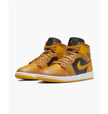 Кроссовки женские Air Jordan Wmns Air 1 Mid Orange BQ6472-700