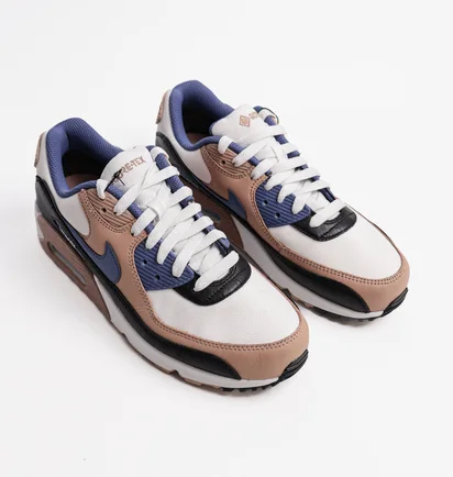 Кроссовки мужские Nike Air Max 90 Gore-Tex Summit White Lapis Hemp White/Brown FD5810-100