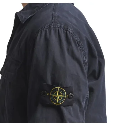 Куртка мужская Stone Island Old Effect Overshirt Black L1S151200008-S00WN-V0120