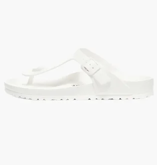 Тапочки жіночі Birkenstock Gizeh Eva White 128221