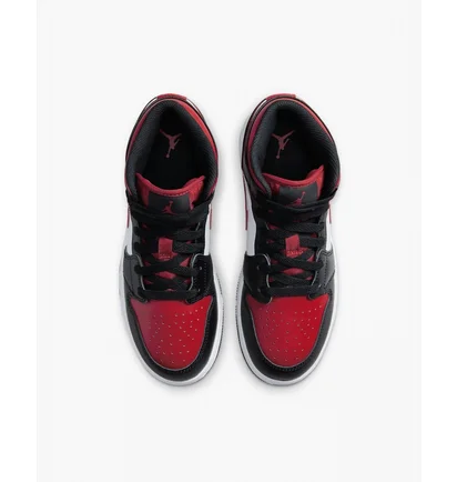 Кроссовки детские Nike Jordan 1 Mid Black 554725-079