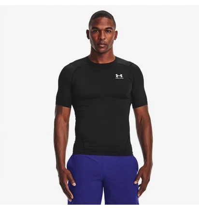 Футболка чоловіча Under Armour Heat Gear Compression Ss Black 1361518-001
