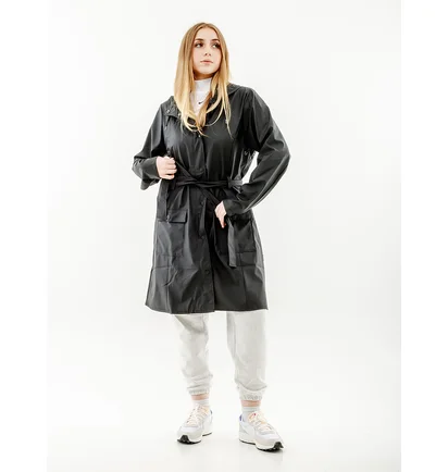 Пальто унісекс Rains Jackets Black 1206-BLACK