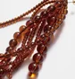Серьги Cascade Glass-Bead Earrings Brown 1227556001