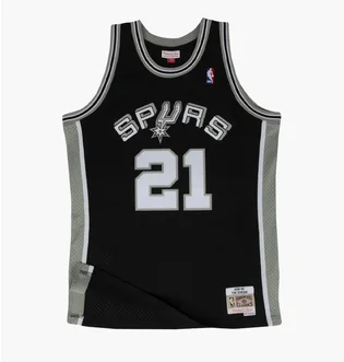 Майка мужская Mitchell & Ness Nba Swingman Jersey San Antonio Spurs 1998-99 Tim Duncan Black Smjygs18208-Sasblck98Tdu
