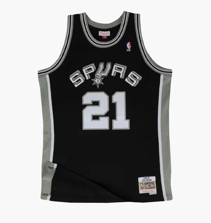 Майка чоловіча Mitchell & Ness Nba Swingman Jersey San Antonio Spurs 1998-99 Tim Duncan Black Smjygs18208-Sasblck98Tdu