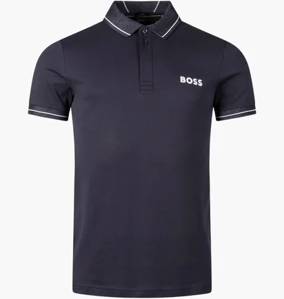 Поло мужское Boss Paule 1 Blue 50512892-402