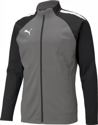 Олімпійка чоловіча Puma Teamliga Training Jacket Grey/Black 657234-13