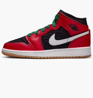 Кросівки дитячі Air Jordan 1 Mid Se (Gs) Red Dq8418-006