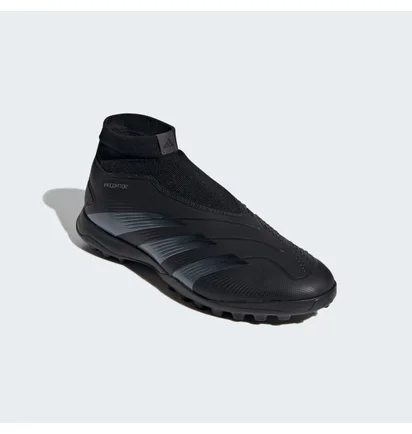 Сороконожки унисекс Adidas Predator 24 League Laceless Turf Boots Black IG7716