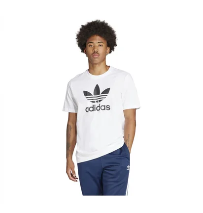 Футболка чоловіча Adidas Adicolor Trefoil T-Shirt White IV5353