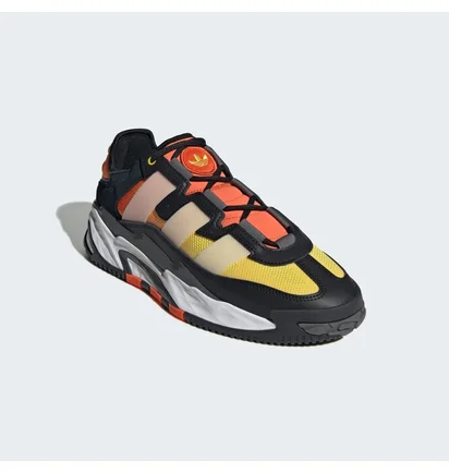 Кроссовки мужские Adidas Niteball Shoes Black/Orange ID8074