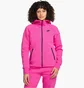 Толстовка жіноча Nike Sportswear Tech Fleece Windrunner Pink FB8338-605