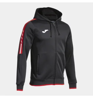 Олимпийка мужская Joma Olimpiada Zip-Up Hoodie Black 103707.106