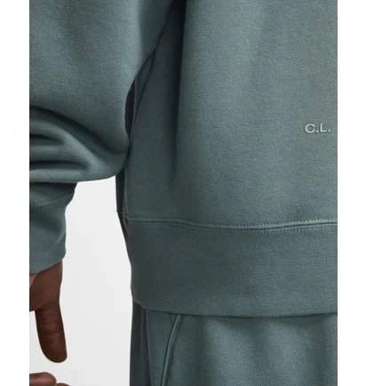 Свитшот мужской Nike Nocta Fleece Cs Crew Light Blue FN8160-382