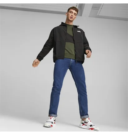 Вітровка чоловіча Puma Hooded Windbreaker Jacket Black 675387-01