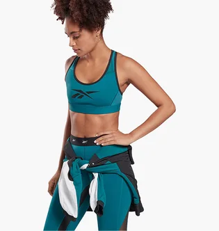 Топ жіночий Reebok S Hero Racer Pad Bra Turquoise FK5313