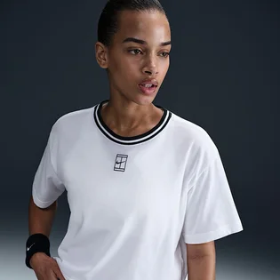 Футболка жіноча Nike Court Heritage White HJ3640-100