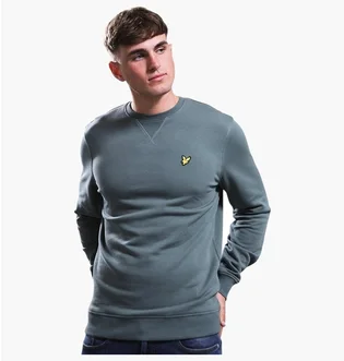 Свитшот мужской Lyle & Scott Turquoise ML424VOG