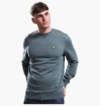 Світшот чоловічий Lyle & Scott Turquoise ML424VOG