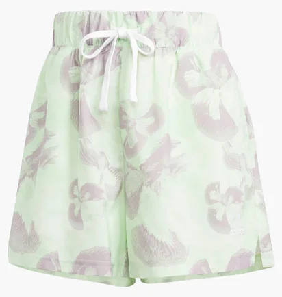 Шорты женские Adidas Floral Graphic Green IS4250