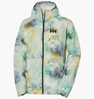 Ветровка женская Helly Hansen Roam Print Wind Jacket Green 63208-406