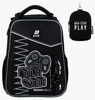 Рюкзак детский Kite Player Black K25-531M-3
