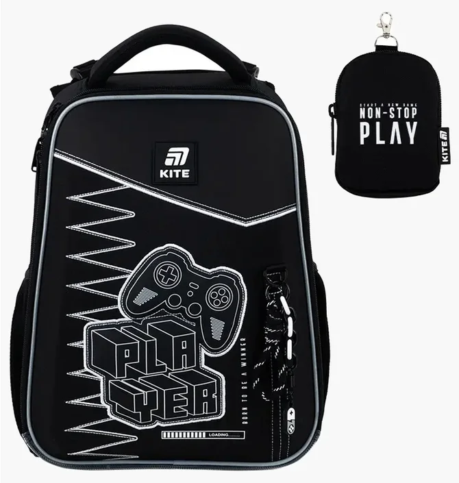 Рюкзак детский Kite Player Black K25-531M-3