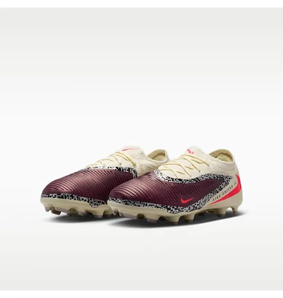 Бутси дитячі Nike Phantom 6 Low Pro Bordo/Beige IR4192-661
